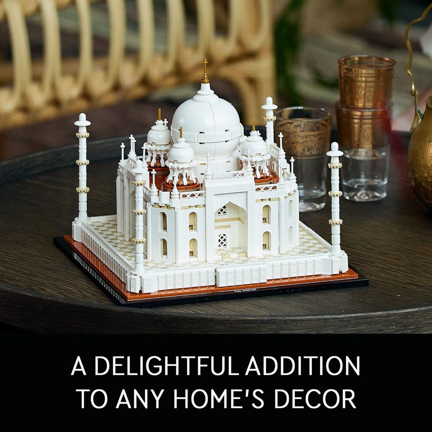 LEGO Architecture Taj Mahal (21056) Building Toy; Engaging Building Project for Adults; New 2021 (2022 Pieces)