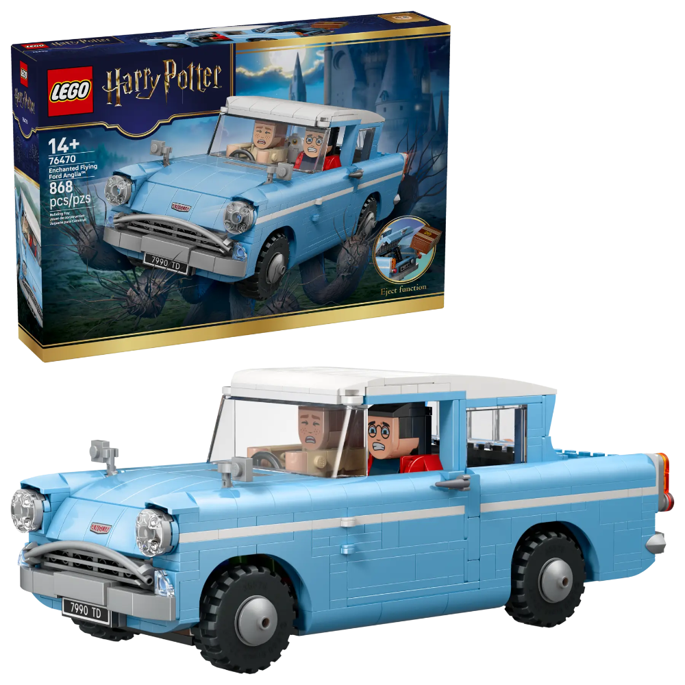 Lego 76470 Harry Potter Enchanted Flying Ford Anglia (868 Pieces)