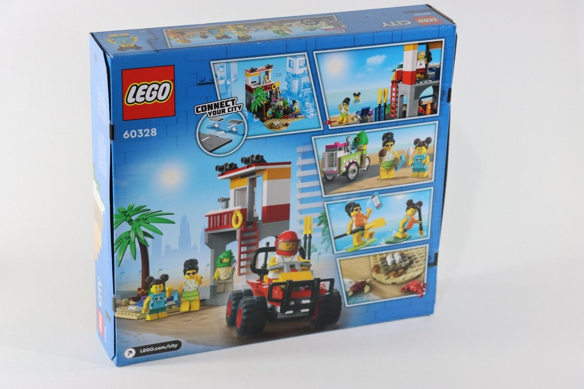 LEGO® City Set 60328 Beach Lifeguard Station Brand New in Box .