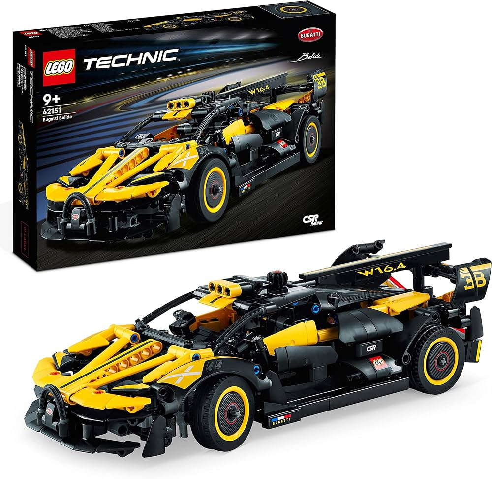 LEGO Technic Bugatti Bolide 42151 Building Toy Set for Kids Aged 9+