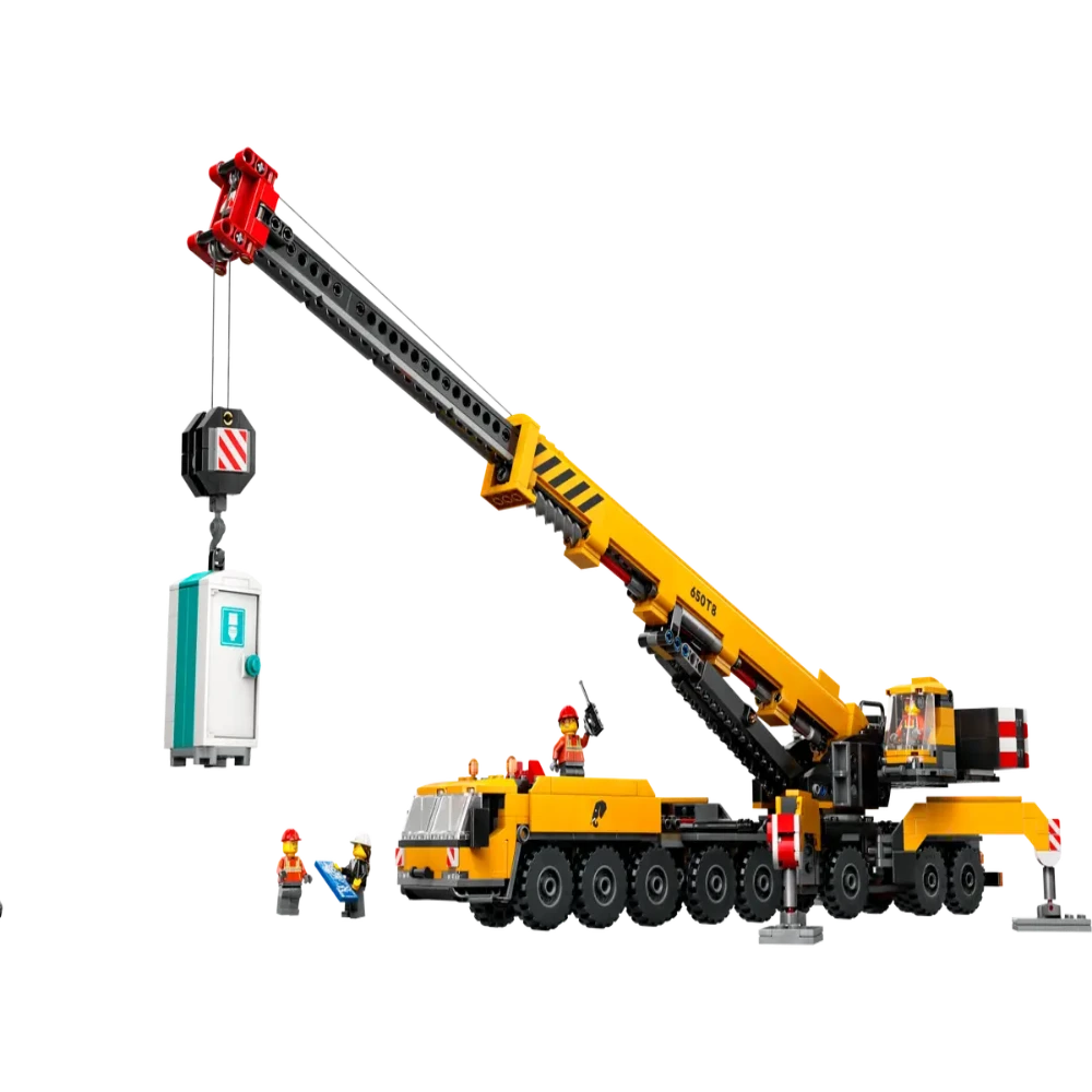 Lego 60409 City Yellow Mobile Construction Crane (1116 Pieces)