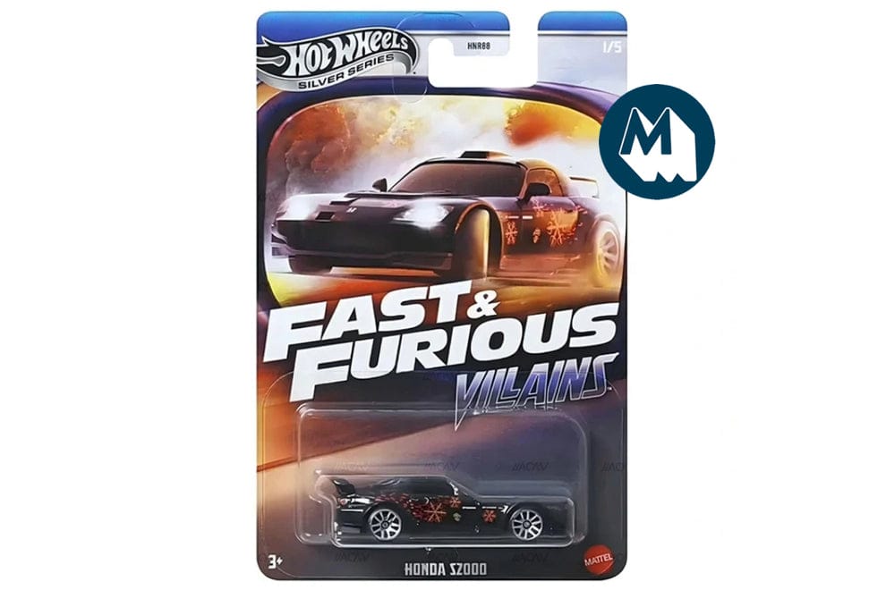 Hot Wheels Fast & Furious 2025 Mix 2 Villains Series – Premium Diecast Car Collection | Limited Edition Set pack of 5ps