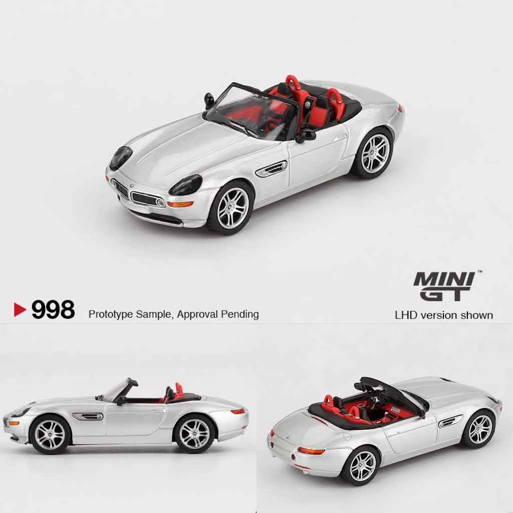 MiniGT 998 BMW Z8 Silver