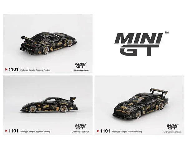 Mini GT 1101 ( Blister ) Mazda RX-7 LB-Super Silhouette FD-NILES MGT01101 1/64 Diecast