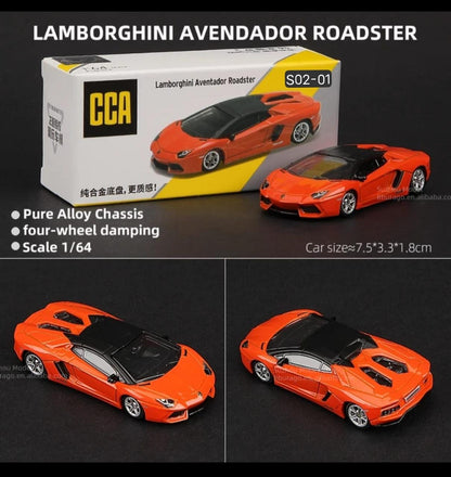 CCA S01-01 Lamborghini Aventador roadster 1:64 Scale
