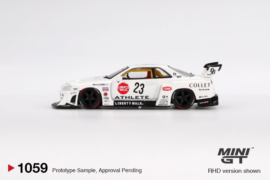 MINIGT  1059 - Nissan LB-ER34 Super Silhouette ATHLETE/COLLET
