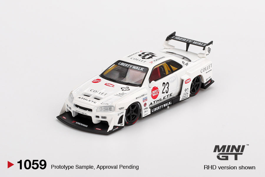 MINIGT  1059 - Nissan LB-ER34 Super Silhouette ATHLETE/COLLET