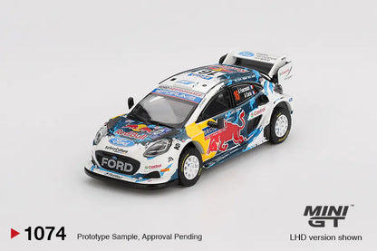 MiniGT 1074 Ford Puma Rally1 #16 M-Sport Ford WRT 2024 Rally Finland 3rd Place