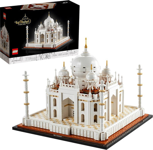 LEGO Architecture Taj Mahal (21056) Building Toy; Engaging Building Project for Adults; New 2021 (2022 Pieces)