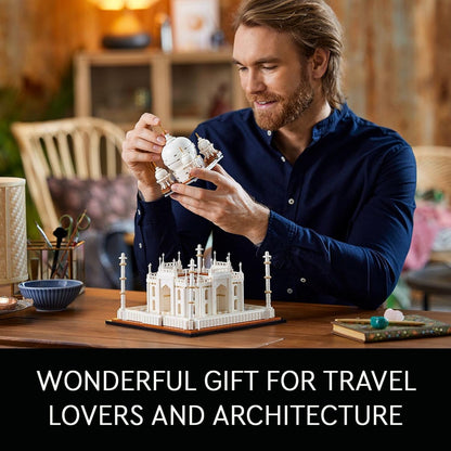 LEGO Architecture Taj Mahal (21056) Building Toy; Engaging Building Project for Adults; New 2021 (2022 Pieces)