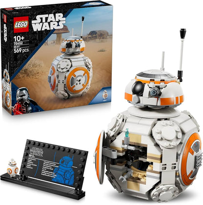 LEGO Star Wars BB-8 Astromech Droid - Collectible Building Toy for Dynamic Display - 75452