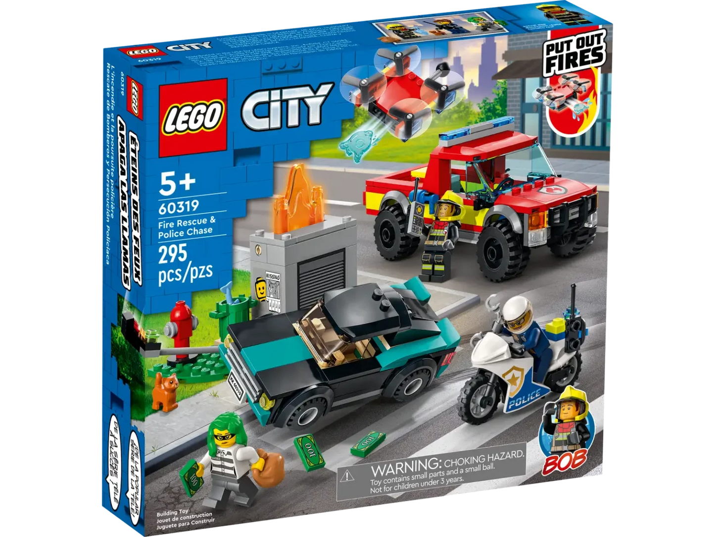 Lego 60319, put out fires
