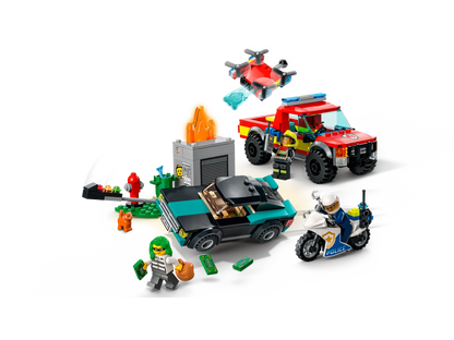 Lego 60319, put out fires