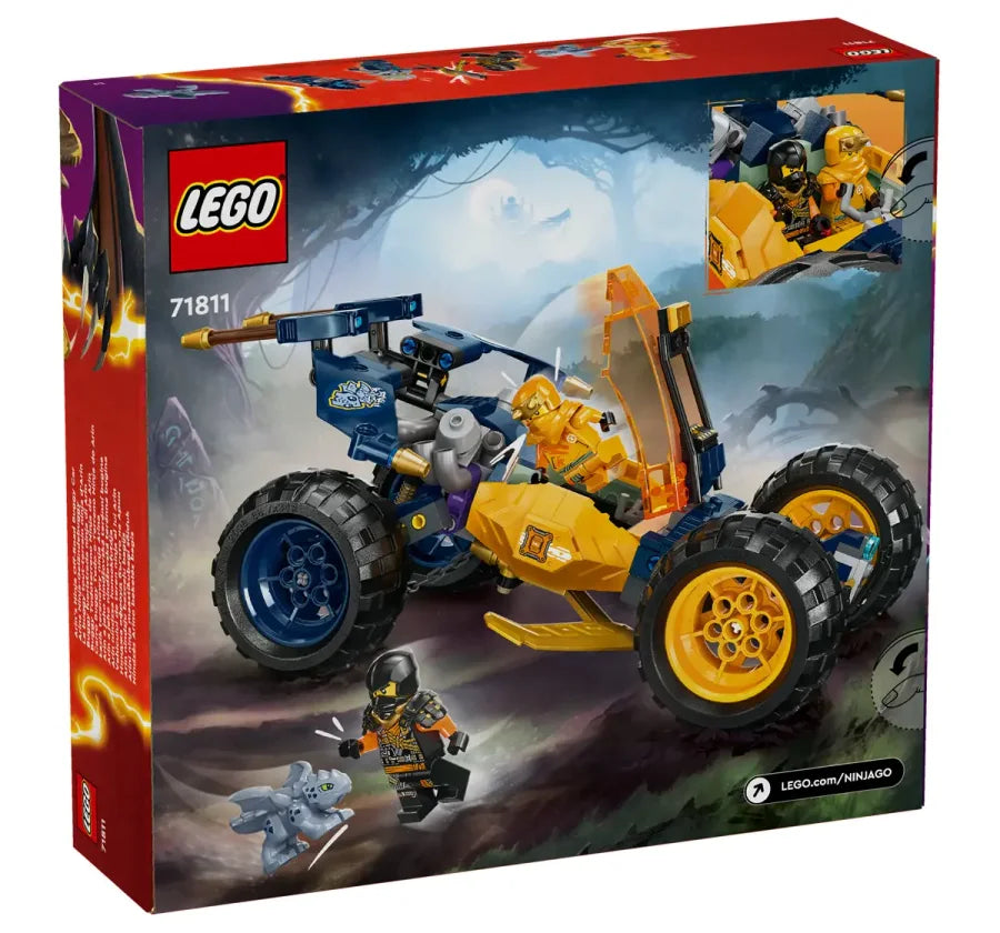 LEGO NINJAGO Arin’s Ninja Off-Road Buggy Car 71811 (267 Pieces)