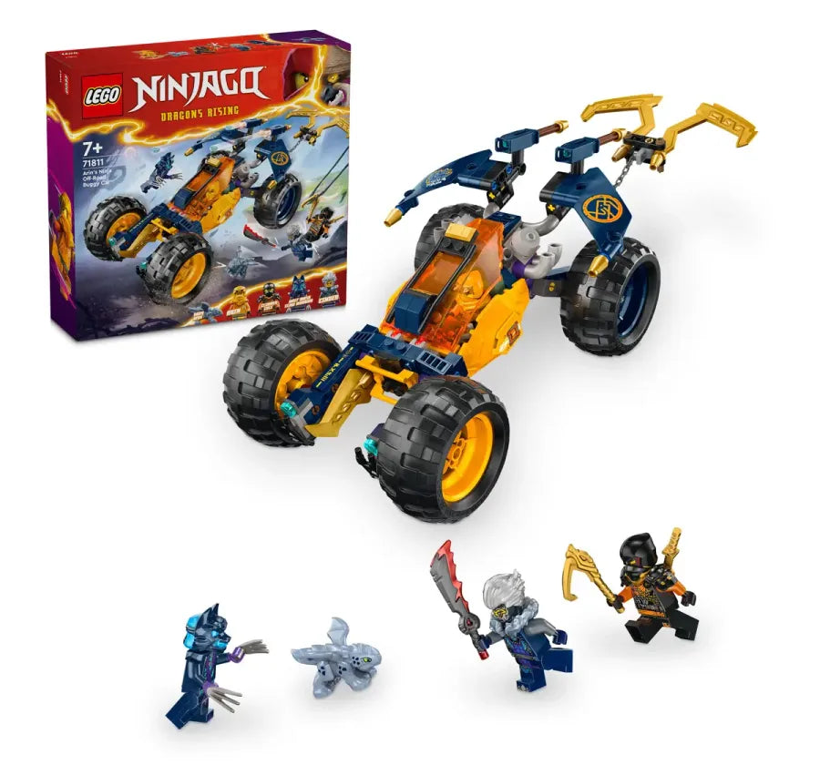 LEGO NINJAGO Arin’s Ninja Off-Road Buggy Car 71811 (267 Pieces)
