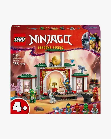 Lego 71831 Ninjago Ninja Spinjitzu Temple (158 Pieces