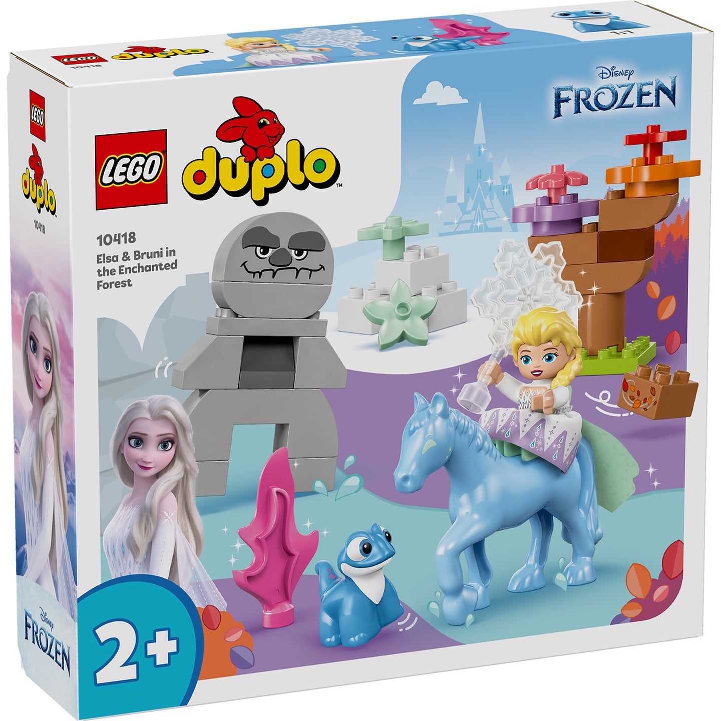 LEGO 10418 DUPLO Disney Elsa & Bruni In The Enchanted Forest Building Kit For Ages 2+
