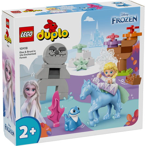 LEGO 10418 DUPLO Disney Elsa & Bruni In The Enchanted Forest Building Kit For Ages 2+