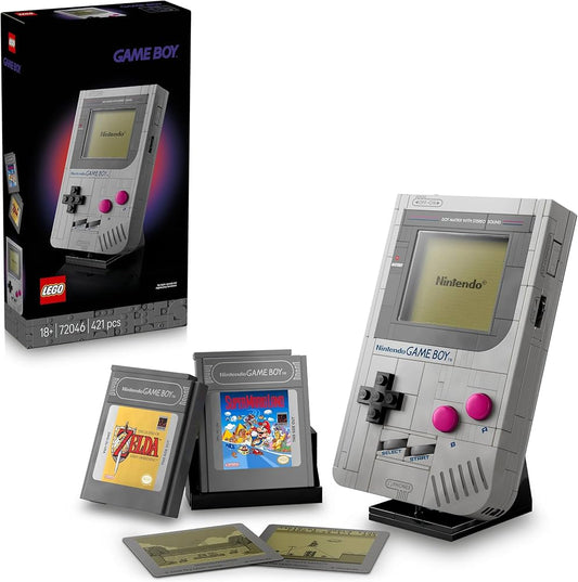 LEGO Game Boy Model Building Kit, Gamer Gift for Adult Nintendo Fans 72046
