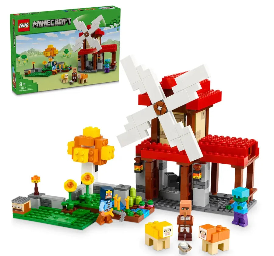 Lego Minecraft The Windmill Farm Video-Game Set Gift 21262 (462 Pieces)