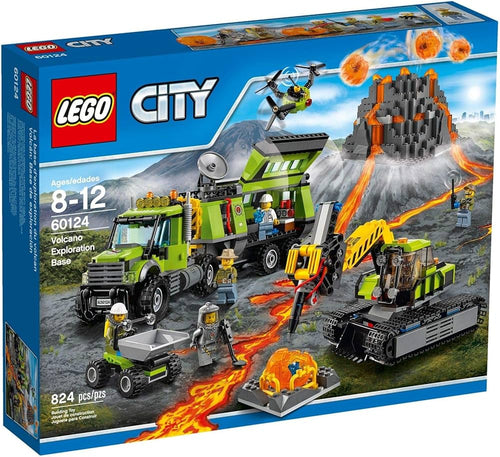 LEGO City Volcano Exploration Base 60124 Playset Toy