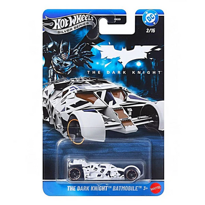 Hot Wheels 2026 DC Comics Batman-Themed Silver Celebration Series 1:64 Scale - Set Of 5 Cars indian card