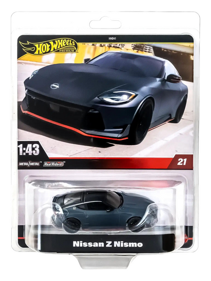 HotWheels Nissan Z Nismo Premium 1:43 Scale Model with Protector Case