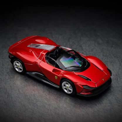 BBURAGO FERRARI DAYTONA RED SP3- 1:64 DIECAST SCALE MODEL