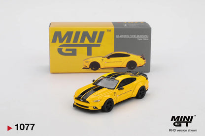 MiniGT 1077 LB-WORKS FORD MUSTANG Triple Yellow