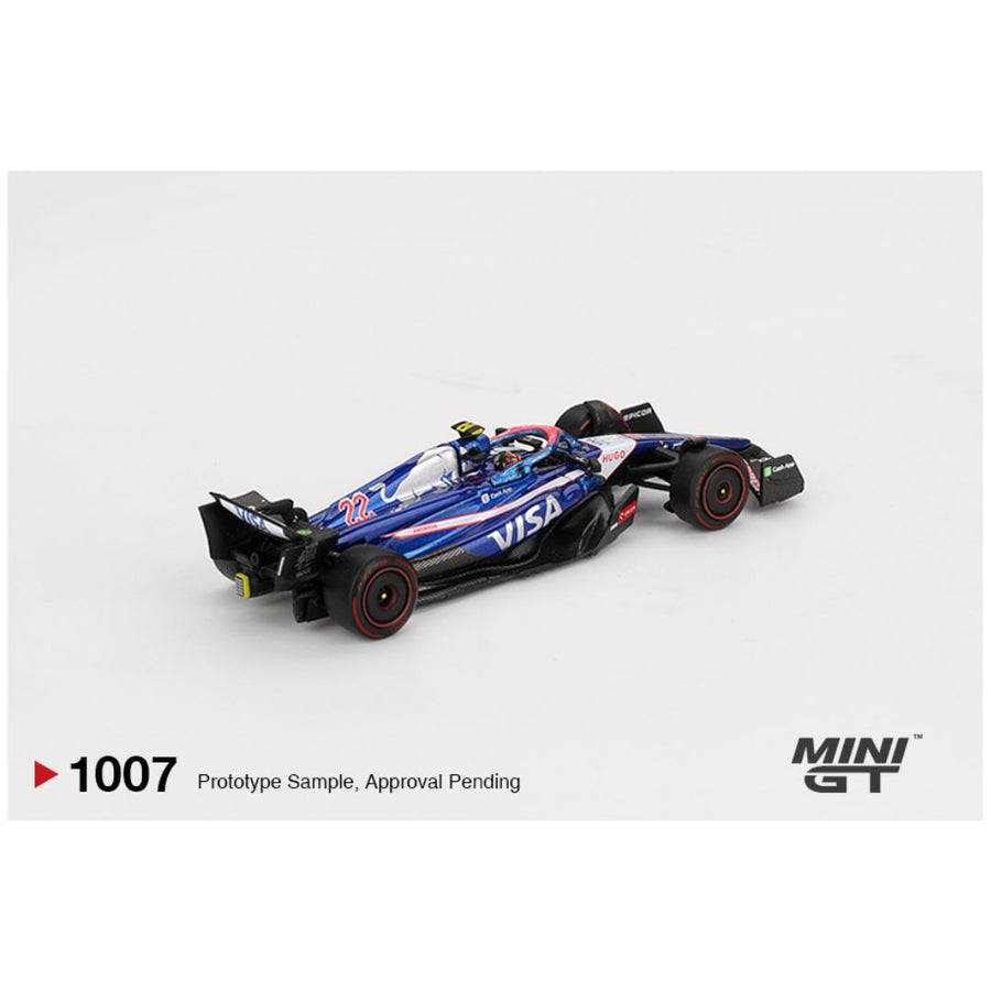 Mini GT #1007: RB VCARB 01 #22 Yuki Tsunoda 2024 F1 2024 Bahrain GP