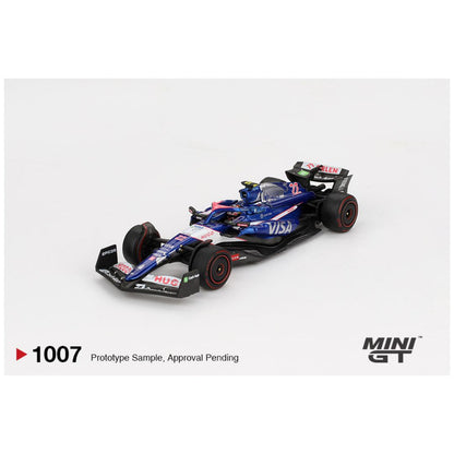 Mini GT #1007: RB VCARB 01 #22 Yuki Tsunoda 2024 F1 2024 Bahrain GP