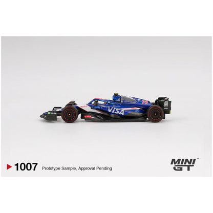 Mini GT #1007: RB VCARB 01 #22 Yuki Tsunoda 2024 F1 2024 Bahrain GP