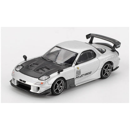 Mini GT #1106: Mazda RX-7 RE-Amemiya Silver Metallic
