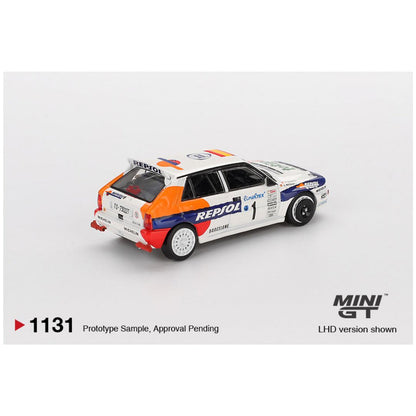 Mini GT Blister #1131: Lancia Delta HF Integrale Evoluzione #1 1993 Rallye Monte-Carlo