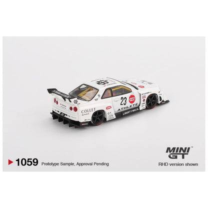 Mini GT Blister 1059: Nissan LB-ER34 Super Silhouette ATHLETE/COLLET