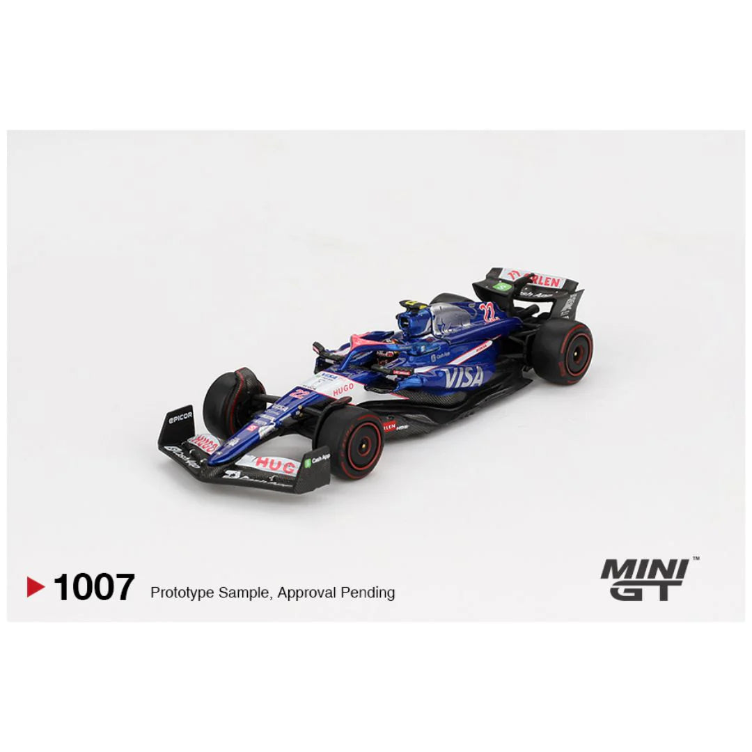 MiniGT 1007 - RB VCARB 01 #22 Yuki Tsunoda 2024 F1 2024 Bahrain GP