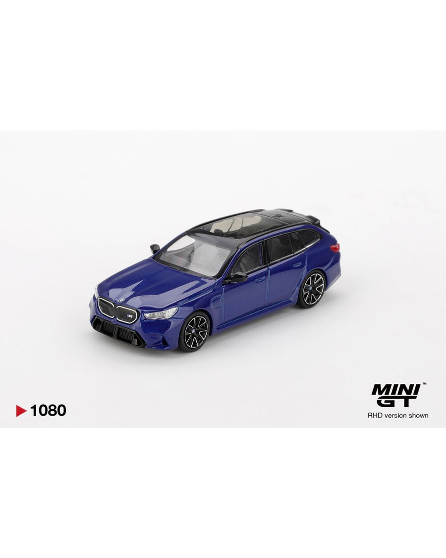 Mini GT Blister 1080: BMW M5 Touring Marina Bay Blue Metallic