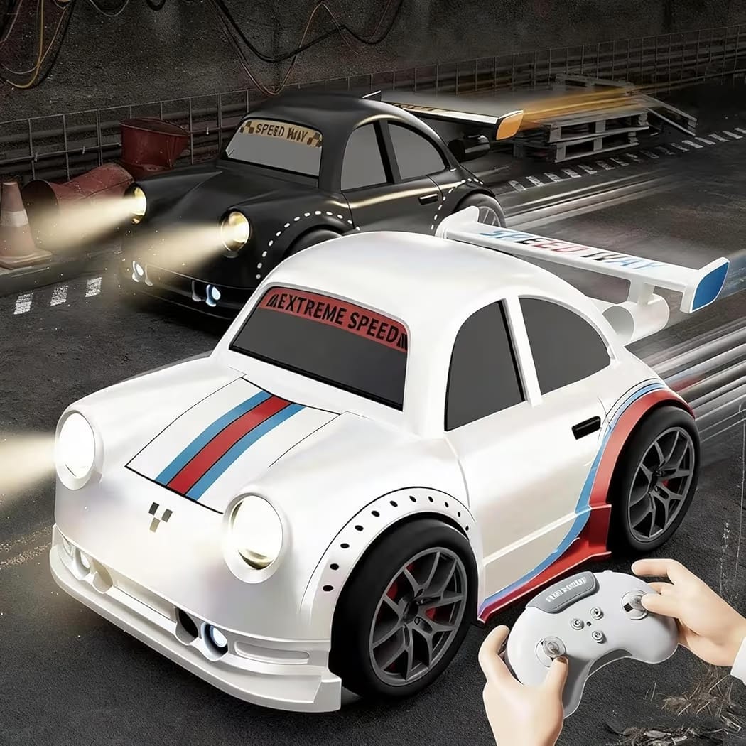 Mini Multi-Functional RC Racing Car for Kids 3+ – High Speed Remote Control Toy with Follow & Escape Mode | Indoor & Outdoor Play