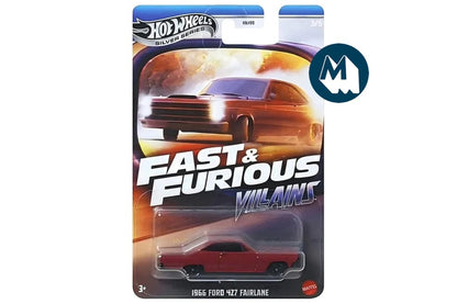 Hot Wheels Fast & Furious 2025 Mix 2 Villains Series – Premium Diecast Car Collection | Limited Edition Set pack of 5ps