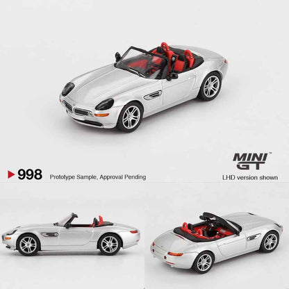 MiniGT 998 BMW Z8 Silver