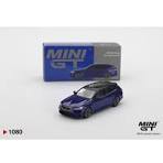 MiniGT 1080 BMW M5 Touring Marina Bay Blue Metallic