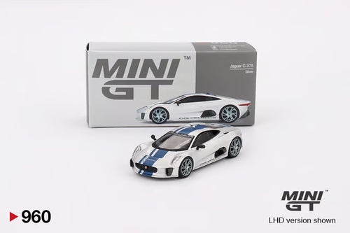 MiniGT 960 - Jaguar C-X75 Silver