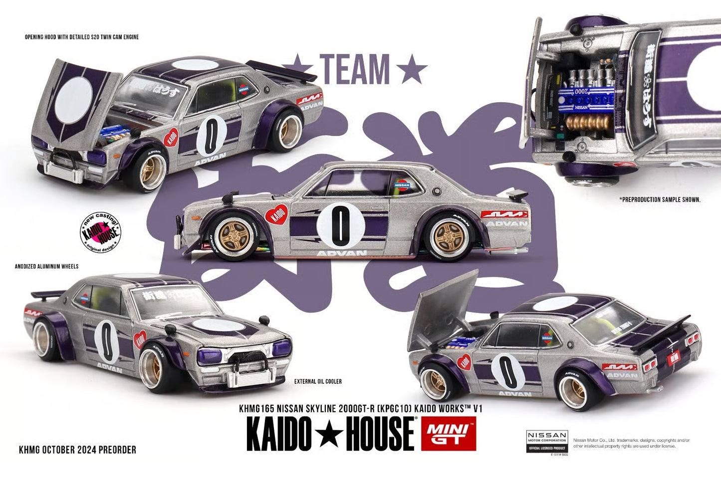 Kaido House 165 - Nissan Skyline GTR KPGC10 Kaido Works V1