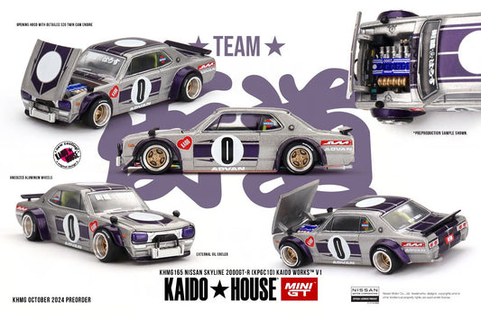 Kaido House 165 - Nissan Skyline GTR KPGC10 Kaido Works V1