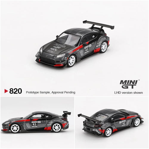 MiniGT 820 - MINI GT TOYOTA GR86 LARRY CHEN'S HKS TURBOCHARGED