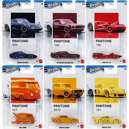 HotWheels Pantone Silver Series car 1:64 Scale Set of 10 JKY47 including delivery charges 3199