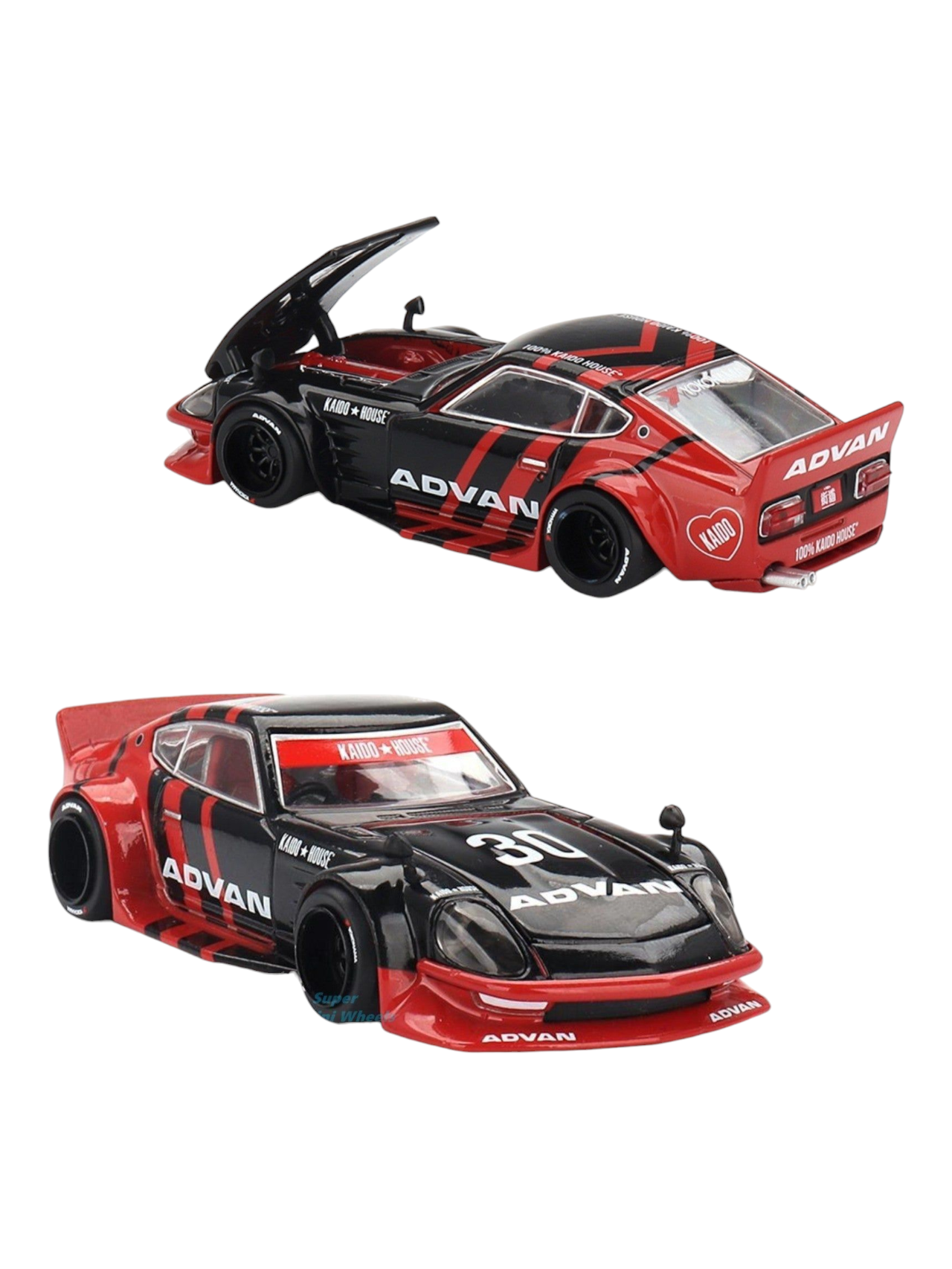 Kaido House 172 Nissan Fairlady Z Kaido GT Advan 1:64 Scale