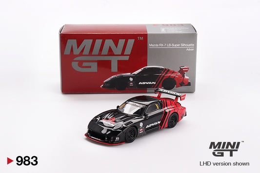 MiniGT 983 Mazda RX-7 LB-Super Silhouette Advan
