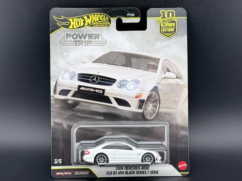 Hot Wheels 08 Mercedes-Benz C63 AMG Black Series Power Trip FPY86-961 R (USA CARD)