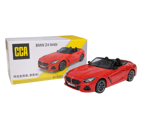 CCA S13-01 BMW Z4 M40i (RED) Diecast Model with box 1:64 Scale